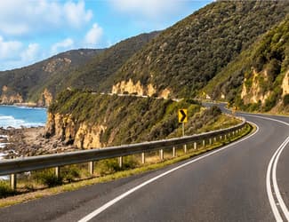 route panoramique de la Great Ocean Road
