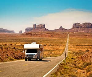 Monument Valley en camping-car