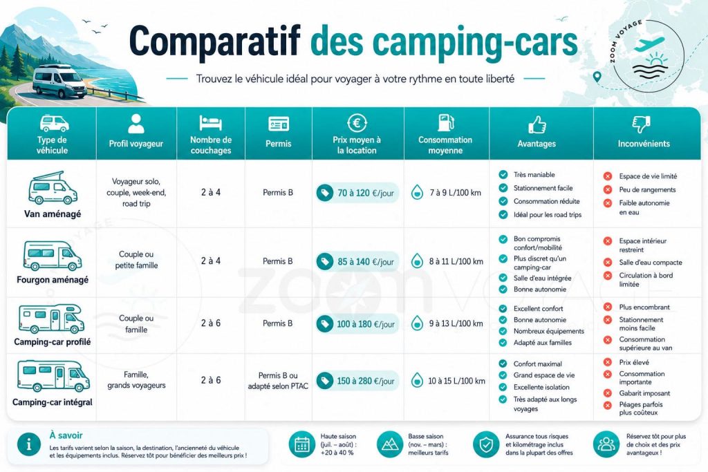 comparatif des camping-cars